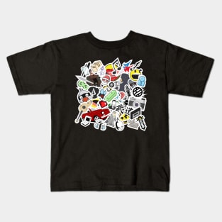 Sticker Bomb Kids T-Shirt